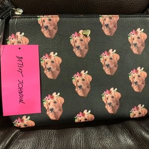 Betsey Johnson Golden Retriever 3 Piece Matching Set